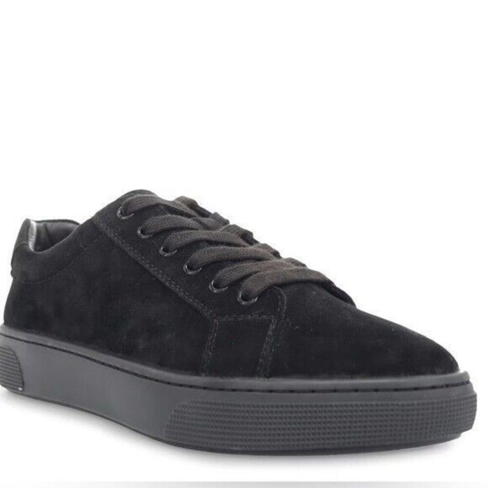 Propet Kinzey Women's Suede Sneakers Shoes size 12 WD black